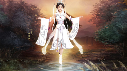 赵丽颖代言游戏高清唯美海报及桌面壁纸精选