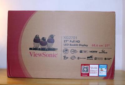 华人骄傲XG2701 FreeSync游戏护眼显示屏图评