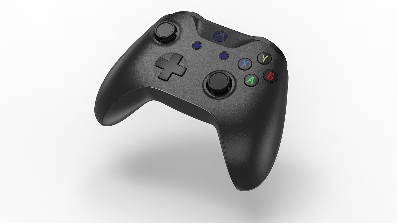 指尖的艺术 游戏手柄产品渲染如何定义虚拟世界的第一触感